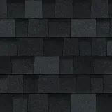 Onyx Black shingle swatch